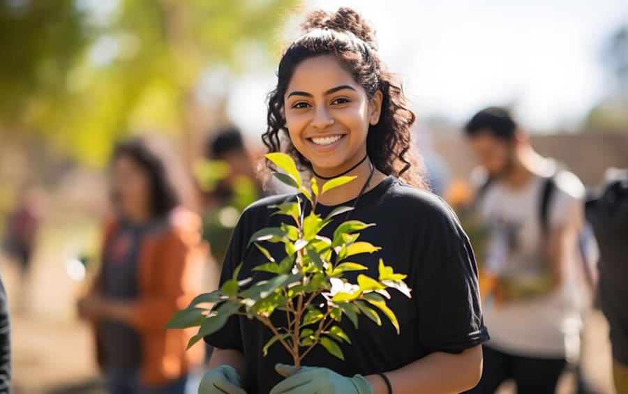 Grow with Us:  Tree Planting Day